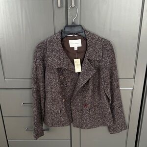 Banana Republic Brown Tweed Blazer
